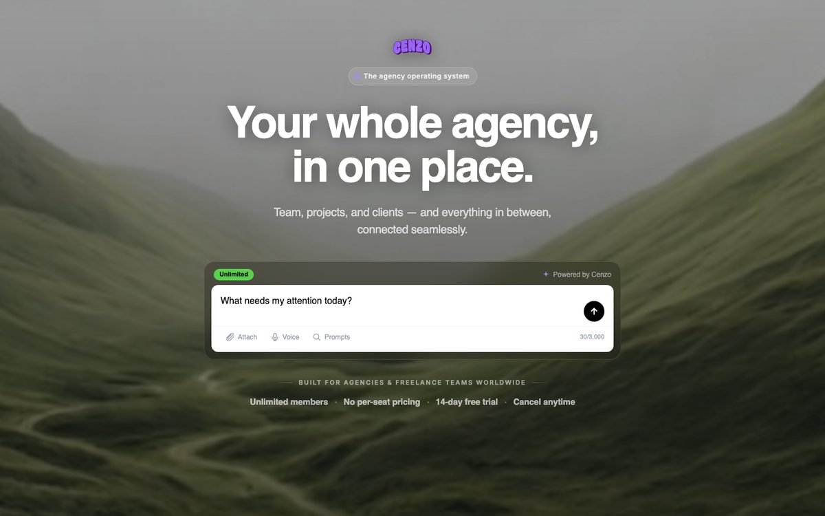 Cenzo interface
